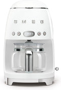 Smeg SMEG DCF02WHEU - Filterkoffiemachine - Wit - Warmhoudfunctie