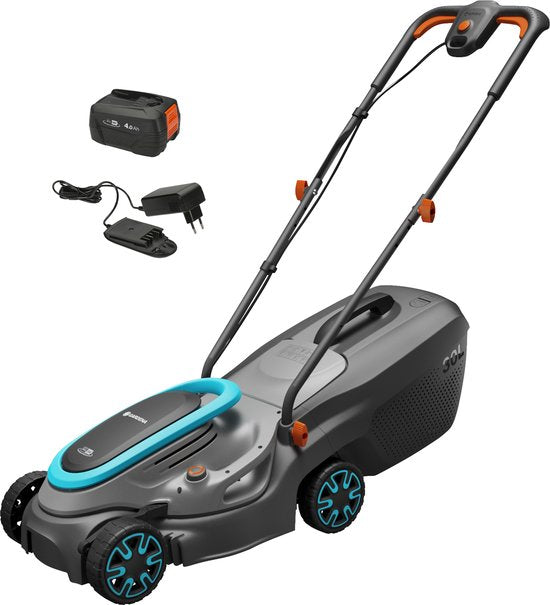 GARDENA PowerMax 32/18V P4A Read Grasmaaier Accu Incl. oplader 18 V Snijbreedte max. 320 mm