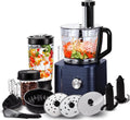 Merkloos / Sans marque Rolu Keukenmachine – Foodprocessor – 11-in-1 Keukenmachine – 1300W – BPA Vrij – 3.2 Liter Mengkom – 27x40x40 CM