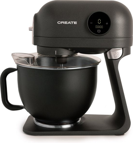 ‎CREATE DOWNMIX RETRO - Planetaire rotatiemixer - 6 standen - 5L - Zwart(Zwart Matt)