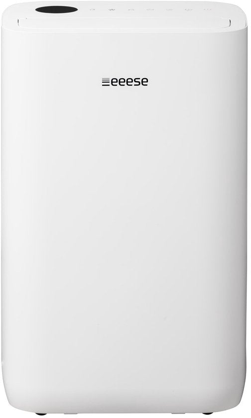 Eeese Otto 20L - Luchtontvochtiger - Ontvochtigt tot 20L per dag – Voor ruimtes tot 100 m² - Incl. wasdroogfunctie - IPX4 geclassificeerd - Geschikt voor badkamer(20 l/Wit)
