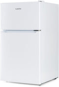 Klarstein Koelkast Big Daddy - met vriesvak, koel-vriescombinatie, stille koelkast, LED, 87 liter: 61 liter koelgedeelte en 26 liter vriesgedeelte, wit - Vrijstaand - Compact - Mini Fridge - Compact Koelkast - Kleine Koelkast