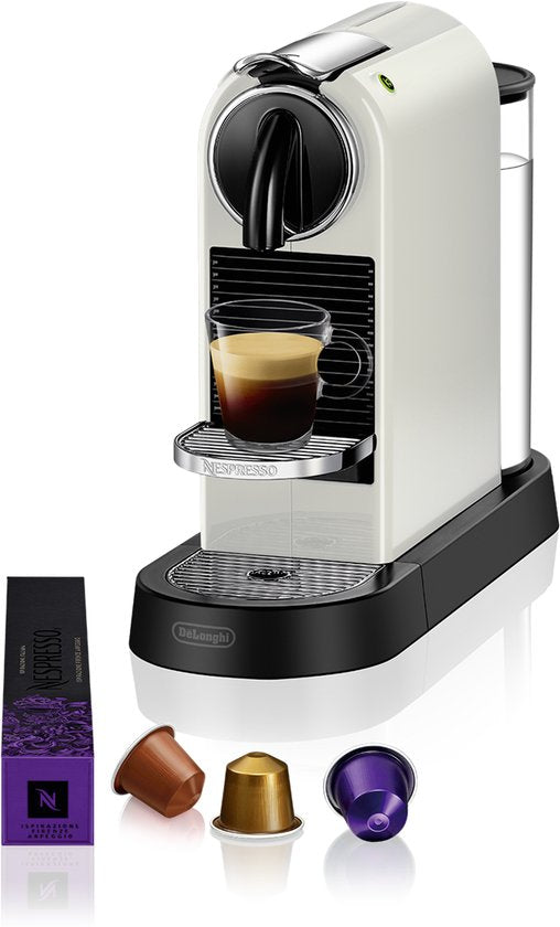De'Longhi Nespresso Citiz EN167.W - Koffiecupmachine - Wit(Wit/Geen melkopschuimer)