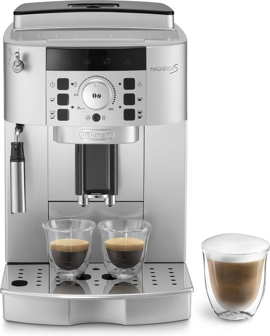 De'Longhi Magnifica S ECAM22.110.SB - Volautomatische espressomachine - Zilver/zwart(Zilver)