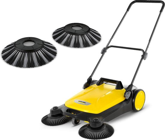 Kärcher S 4 Twin + Veegborstels nat vuil – veegmachine – 2 zijborstels - 68cm – 20L