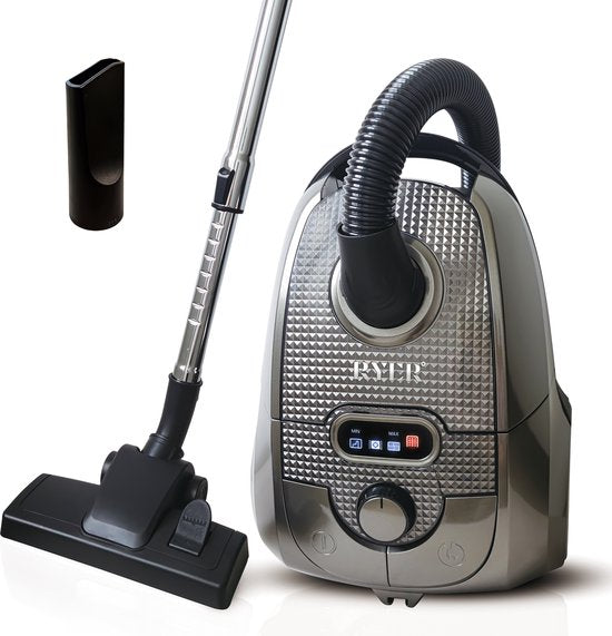 RYER Stofzuiger met Zak - 3L - 7m Snoer - 3 Sterke Standen - Vacuum Cleaner - HEPA