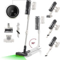 Roborock H60 Pro Draadloze Steelstofzuigers -Stofzuiger - Multifunctioneel-5-traps filtersysteem - LED-scherm - Verwijderbare batterij - 90° bocht - 140° groene verlichting