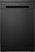 Inventum VVW6046AB energiezuinige vaatwasser - 14 couverts - Besteklade-Bestekmand - Stil: 42 dB - 7 programma’s - Deur opent automatisch - Startuitstel - Energielabel C - Vrijstaand - Zwart(Zwart - energielabel C)