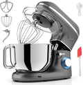 Fentic Keukenmachine – 2000W – Keukenrobot - Foodprocessor - 6,2L Mengkom – Incl. extra Accessoires – Antraciet(Mat antraciet)