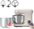 Princess 220138 2-in-1 Keukenmachine en IJsmachine in één - 1200W - 5 liter RVS mengkom - Gratis meegeleverde IJskom voor 1,4 liter ijs - Keukenrobot - Foodprocessor