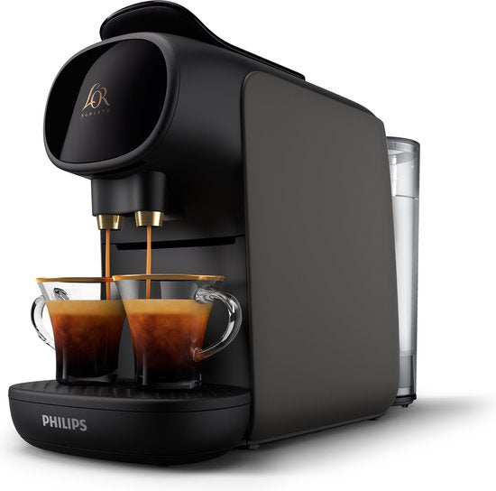 Philips L'OR Barista Sublime Koffiezetapparaat LM9012/20 - Geschikt voor Capsules - Koffiecupmachine Inclusief 9 Espresso en Barista Capsules - Grijs(Grijs，Zwart)