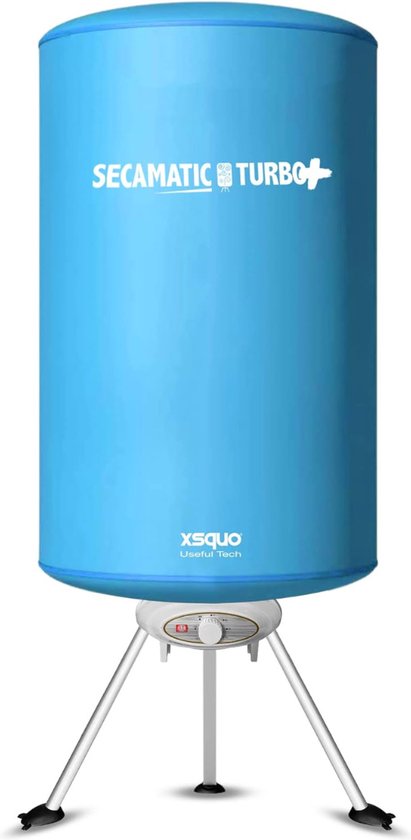 Merkloos / Sans marque Draagbare Hetelucht Droger - Draagbare hete lucht wasdroger zonder wrijving voor 1.000 watt. 10 kg wasgoed
