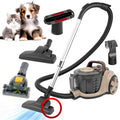 AG3300 Stofzuiger Zonder Zak - Stofzuigers - Vacuum Cleaner Zakloos - Geschikt Voor Dierenharen - Sterke Zuigkracht - HEPA Filter - Compact, Licht  Krachtig - Gemakkelijk Schoon Te Maken -Beige/Bruin