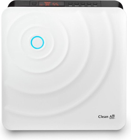 Clean Air Optima® CA-803 - 2in1 Luchtwasser : Luchtbevochtiger en Luchtreiniger in één! - Geschikt voor Woonkamer, Kantoor, Babykamer, Slaapkamer(Wit)