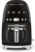 Smeg SMEG DCF02BLEU - Filterkoffiemachine - Zwart - Warmhoudfunctie(Zwart)