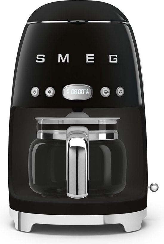 Smeg SMEG DCF02BLEU - Filterkoffiemachine - Zwart - Warmhoudfunctie(Zwart)