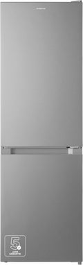 Inventum KV1500S Low Frost energiezuinige koel-vriescombinatie - 150 cm hoog - 174 liter - Energielabel D - Vrijstaand - Zilver(Zilver)