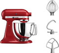 KitchenAid Artisan 5KSM125EER - Keukenmachine -4,8L - Keizer rood - 3 menghaken(Keizer Rood)